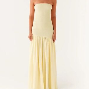 Peppermayo Royce Maxi Dress - Yellow
